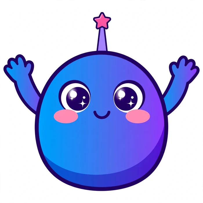 The friendly MustUseAI robot mascot